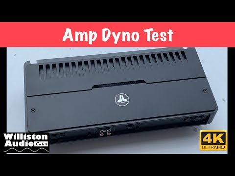 JL Audio RD1000/1 Amp Dyno Test [4K]