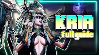 KRIA - Brand New Hero - FULL GUIDE - Legendary Cultist Mage [TEST SERVER] ⁂ Watcher of Realms