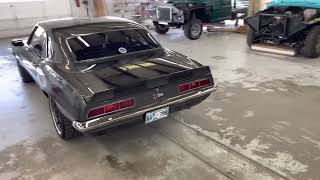 Hear 650 hp LT4 all-new BNMC 1969 Camaro Build purr