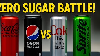 Coke Zero vs Pepsi Zero vs Diet Coke vs Sprite Zero | Ultimate Zero Sugar Taste Test! Sprite Zero Captivated Millionsheres How It Outshined Every Other Energy Drink 404971