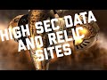 Eve Online - How to find Data and Relic Sites in High Sec
