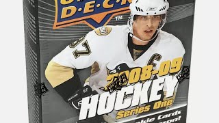 Stamkos Hunting opening 2008-09 Upperdeck series 1 Blaster hockey card boxes