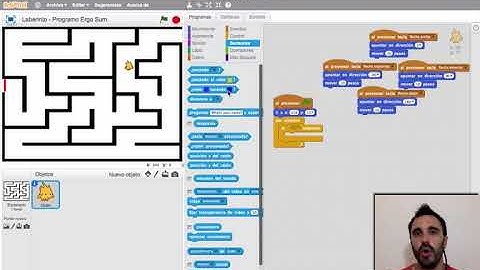 Programación con Scratch del VideoJuego del laberinto 2 5