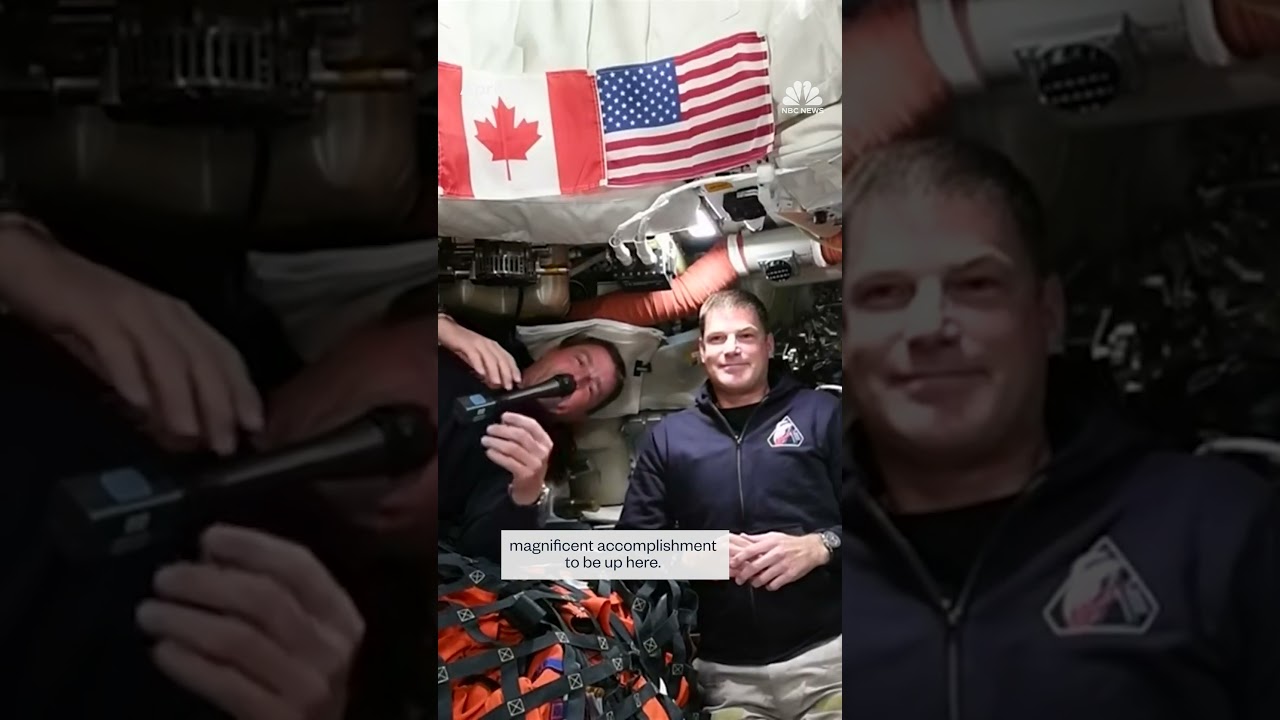 Artemis II crew speaks with NBC News from Orion capsule