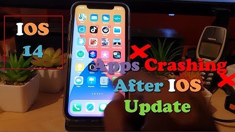 App Crashing iPhone IOS 14