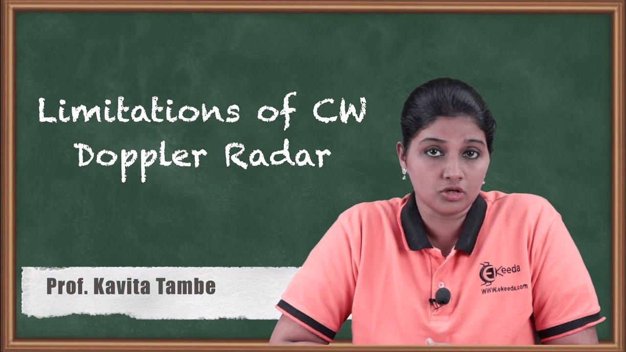 Limitations of CW Doppler Radar MTI and Pulse Doppler Radar Radar