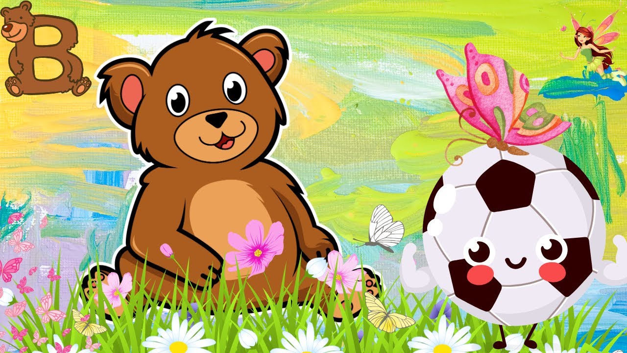 Bear Rabbit Abc Learn the ABC | B for BEAR #abcdalphabetsong # ...