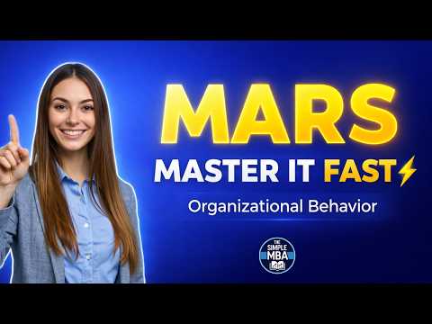 MARS Model Explained Organizational Behavior Easy Examples for Exams