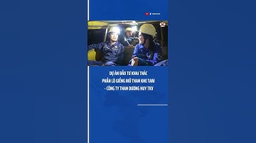 Cơ giới hóa công tác đào lò ở công ty Xây lắp mỏ - TKV #shorts #tapdoanthan #tkv #vinacomin