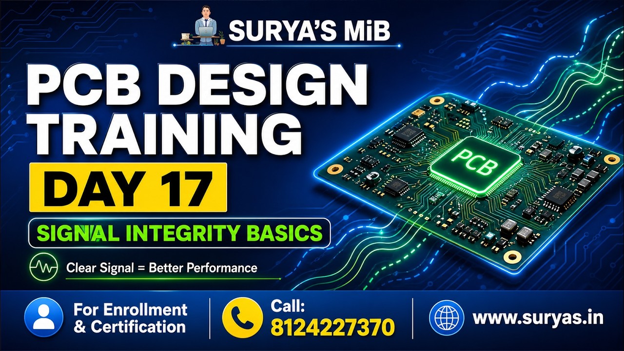 PCB Design Training Day 17 | Microcontroller PCB Design | Complete ...
