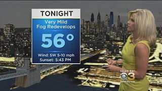 Midday Weather Update: Very Mild; Fog Develops