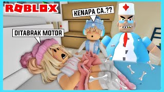 Adiku Patah Kaki Karna Ditabrak Motor Di Roblox Brookhaven ft @Shasyaalala