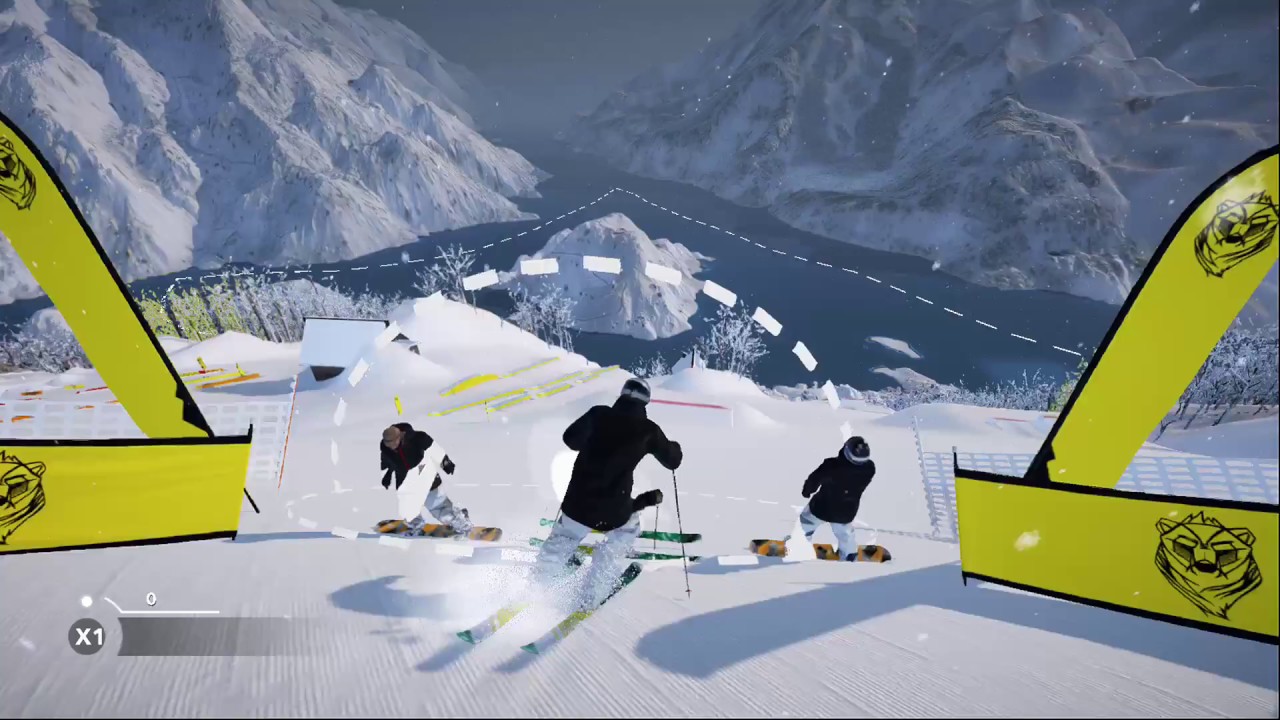 Ski n. Steep Pyeongchang Winter Olympics 2018 - Freestyle Ski. Горнолыжный симулятор. Фристайл 2018. Пхенчхан 2018 игра на ПК.