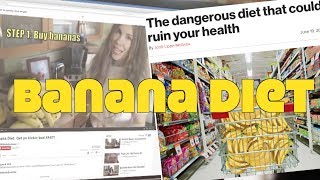 Banana Diet Goes Mainstream Media. Do They Get It?
