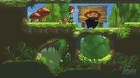 A Boy and His Blob Nintendo Wii Gameplay - Into the Forest (480p)
