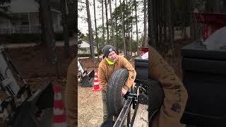 Spare Tire Mount- Carry-On from Tractor Supply.  Not for instructional purposes