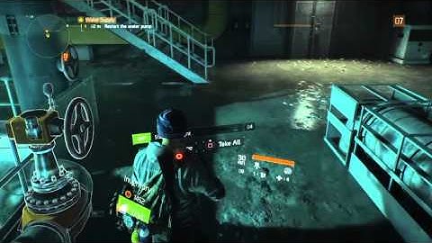 The Division PS4 - Water supply + Missing agent : Michael Trudeau