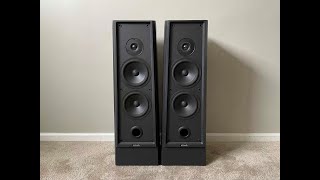Polk Audio LS 50 2 Way Home Tower Floor Standing Speakers