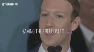 Freedom to fail - Mark Zuckerberg