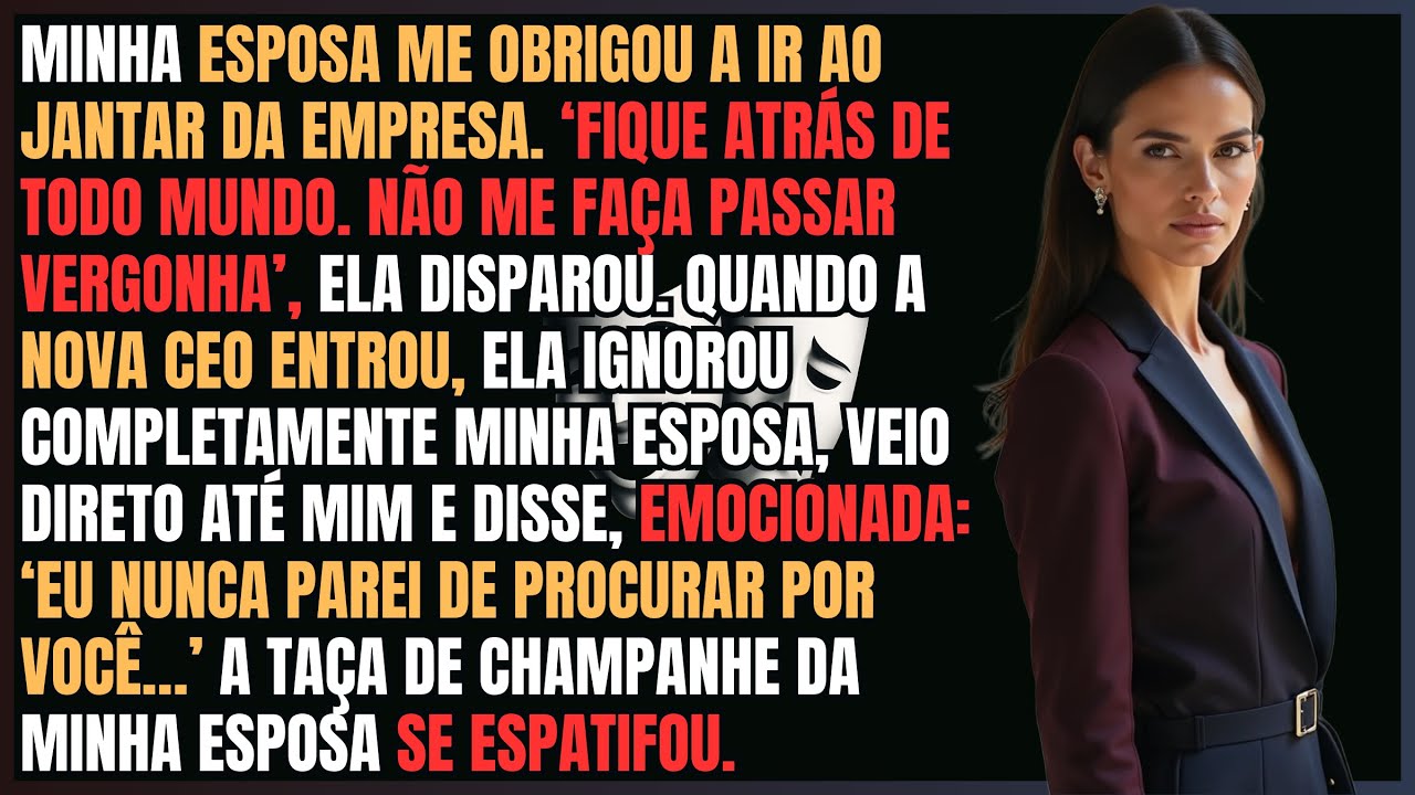 Minha Esposa Mandou Eu Ficar no Fundo do Evento — Então o CEO Caminhou Até Mim