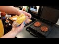 Bacon Cheese Burger and Salsa Burger George Foreman Grill link https://amzn.to/3BcvQj0