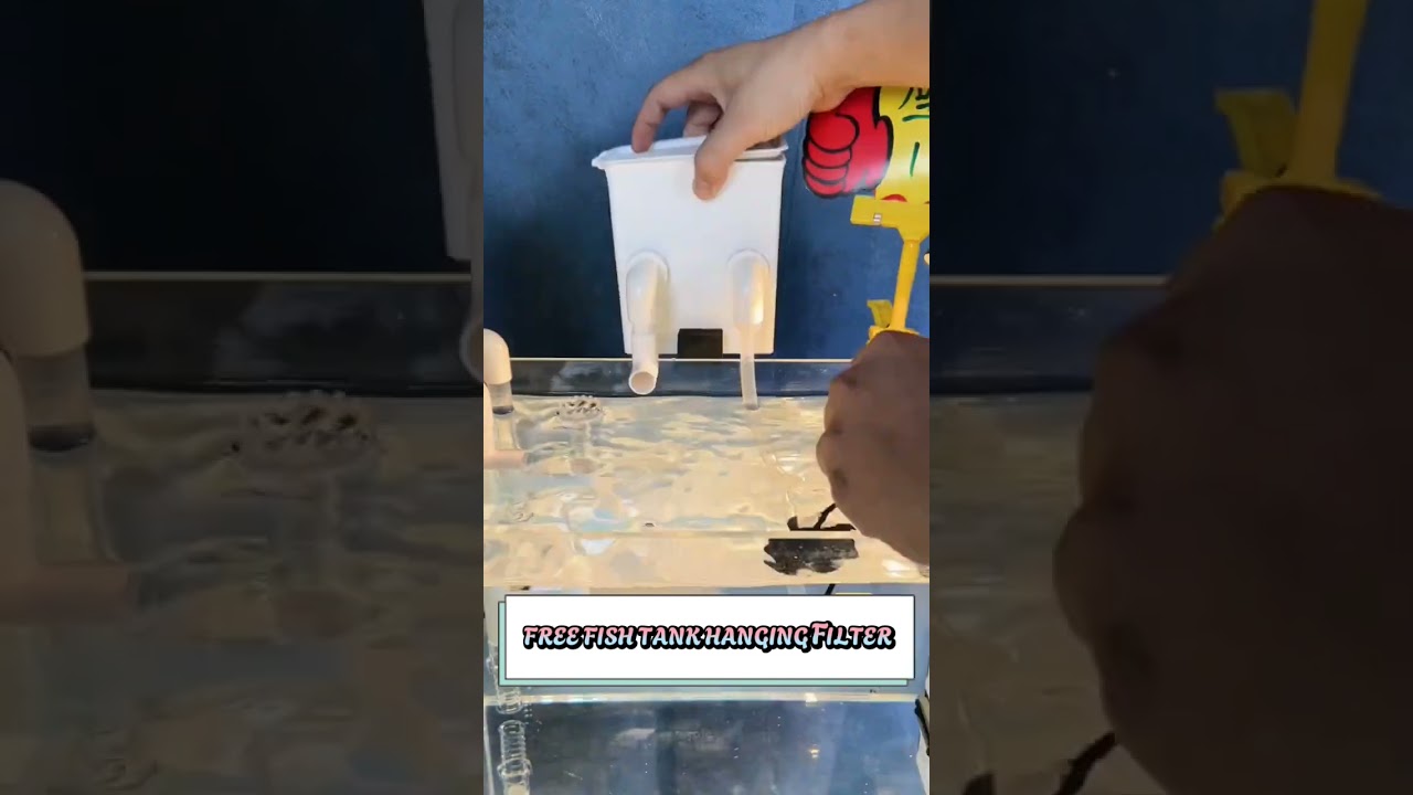 FREE FISH TANK HANGING FILTER. 