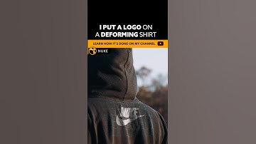 Deform a Logo on a Shirt Using Nuke #tutorial #vfx #cgi #animation