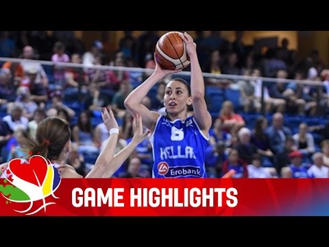 Montenegro v Greece - Game Highlights - Group E - EuroBasket Women 2015