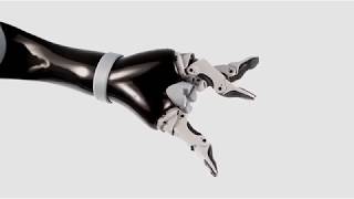 Kinova underactuated 3 finger robot gripper
