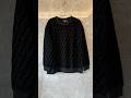 Fendi Black Velvet FF Logo Sweatshirt #fashionstyle #fashion #streetstyle #fendi #sweatshirt