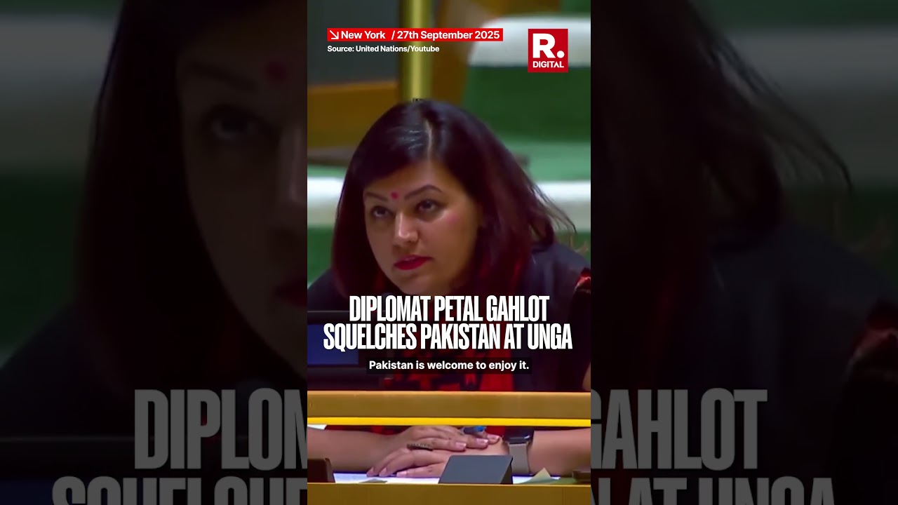 India Squelches Pakistan at UNGA, Diplomat Petal Gahlot Calls Out its False Narratives and Theatrics