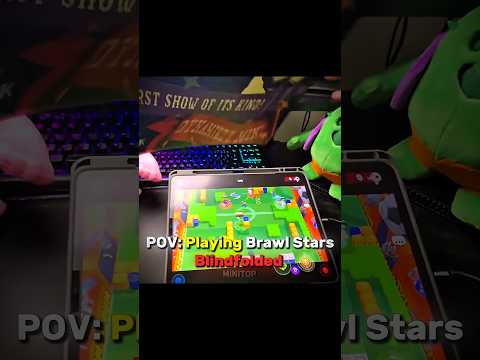 Brawl Stars Blindfolded...🤯🔥#shorts #brawlstars