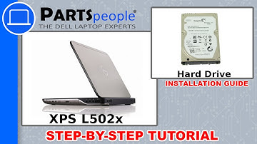 Dell XPS 15 (L502X) Hard Drive & Caddy How-To Video Tutorial