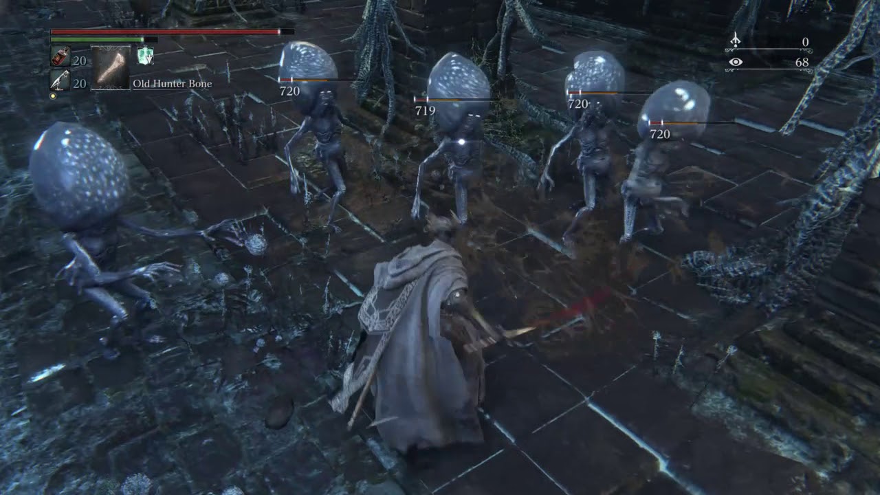 Bloodborne Blood Echo Farming Glyph BEST GAMES WALKTHROUGH