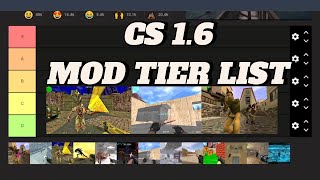 Counter Strike 1.6 Mods Tier List