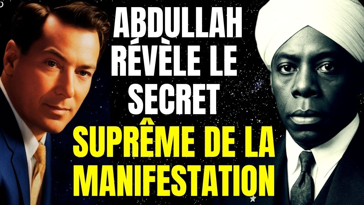 ABDULLAH RÉVÈLE LE SECRET SUPRÊME POUR MANIFESTER TOUT AVEC FACILITÉ