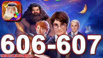 Harry Potter: Puzzles & Spells - All Levels Gameplay Max Level #606-607