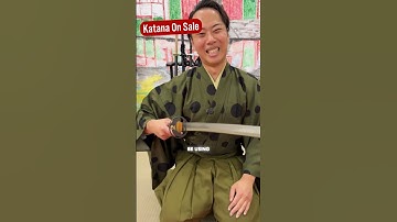 3 Katana Perfect for Starting Your Training #katanaonsale
