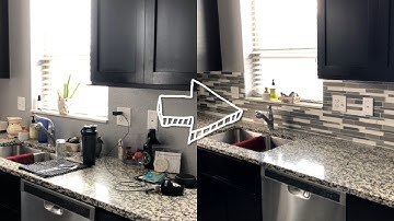 Backsplash Install in ONE DAY | No Messy Mortar | Step By Step Tutorial