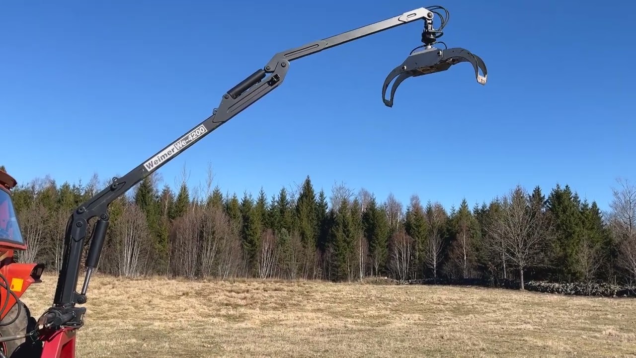 Weimer Machine Skogskran - Weimer We-4200 | Blinto auktioner