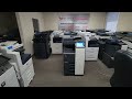 Konica minolta bizhub c300i color copier printer scanner meter only 3k