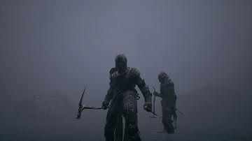 Mortal Shell Hadern fight hammer and chisel variation (PS4)