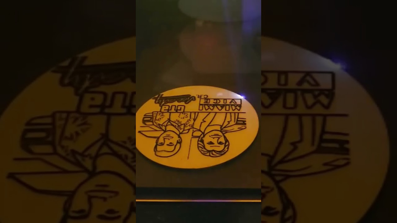 Miami Vice Vibes in GTA Vice City | Laser Art 