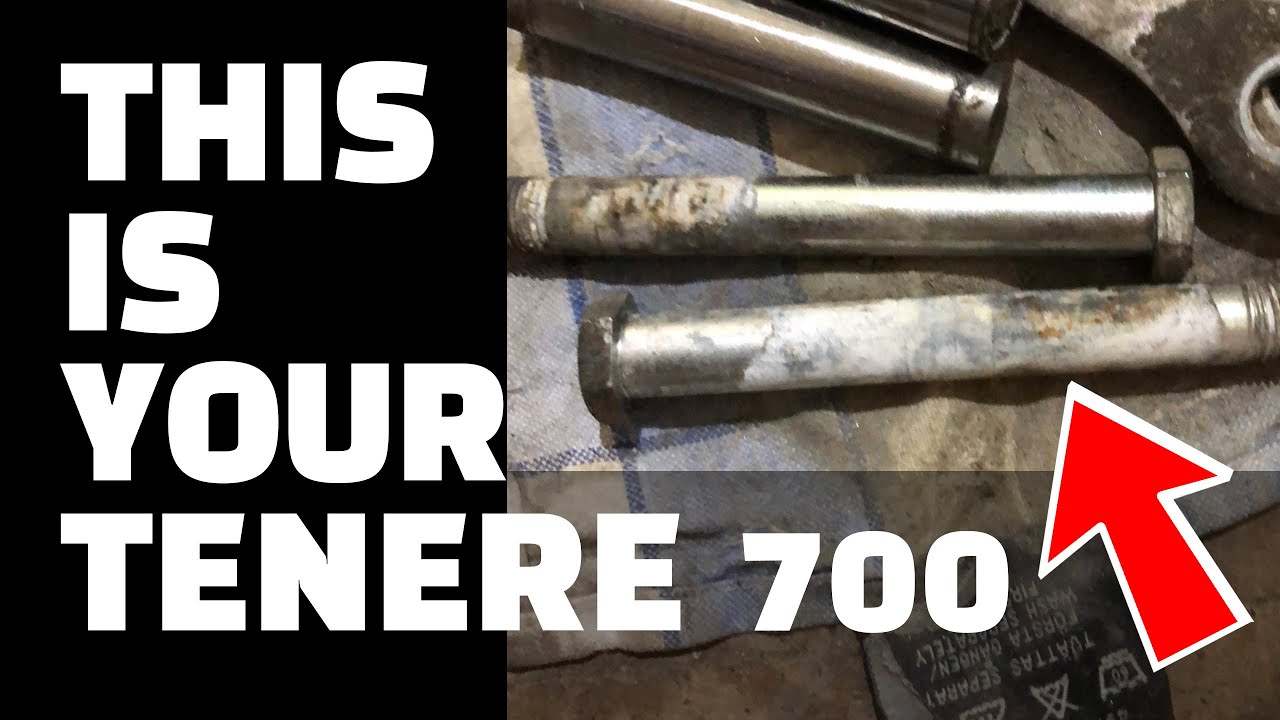 Grease your suspension linkage! Tenere 700 YouTube