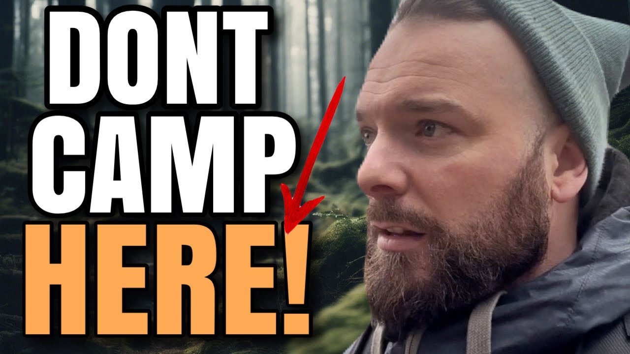 Что за хрень здесь творится? УЖАСАЮЩЕЕ ДИКОЕ МЕСТО ДЛЯ КЕМПИНГА.