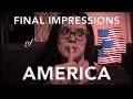 My Final Impressions of America | Inconsequential Stories #2