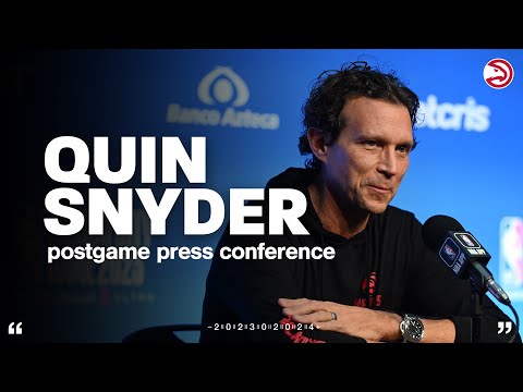 Hawks vs. Magic Mexico City Postgame Press Conference: Quin Snyder