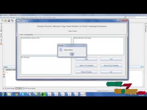 Final Year Projects | Dynamic Resource Allocation Using Virtual Machines