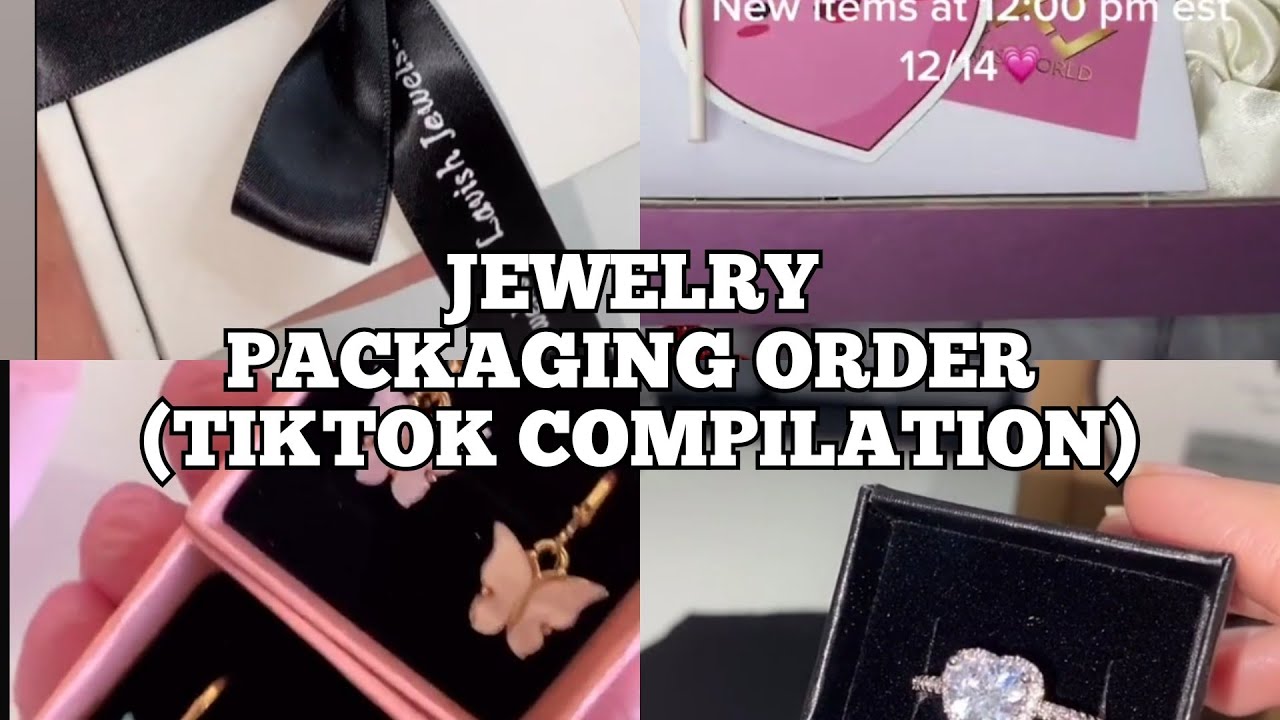 PACKAGING ORDERS SMALL BUSINESS CHECK(TikTok Compilation) Jewelry