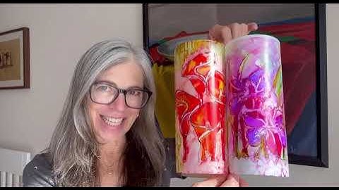 Using Stencils with Alcohol Inks Part I